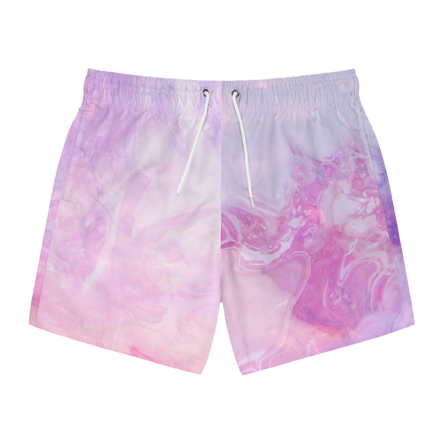 Seaside Elegance: Men's Azure Coast Swim Trunks