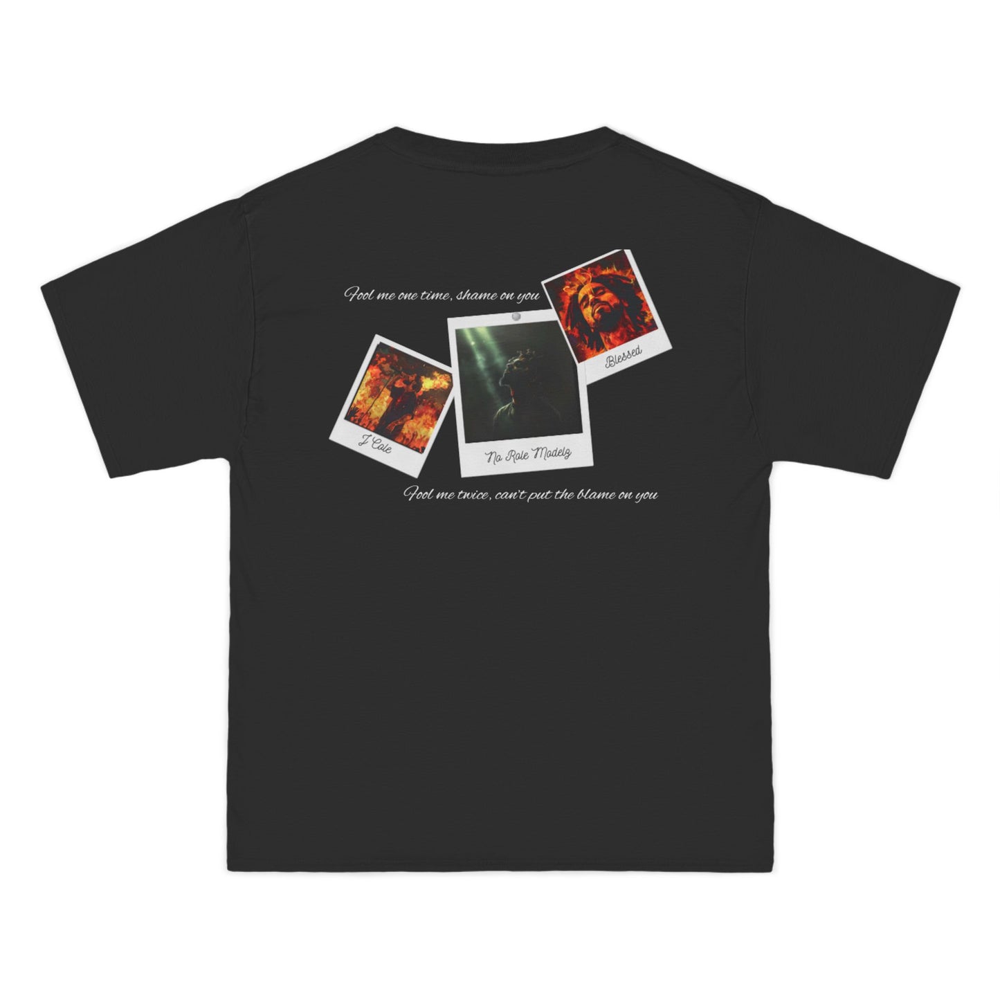 Men's J Cole polaroid pictures Graphic T-shirt