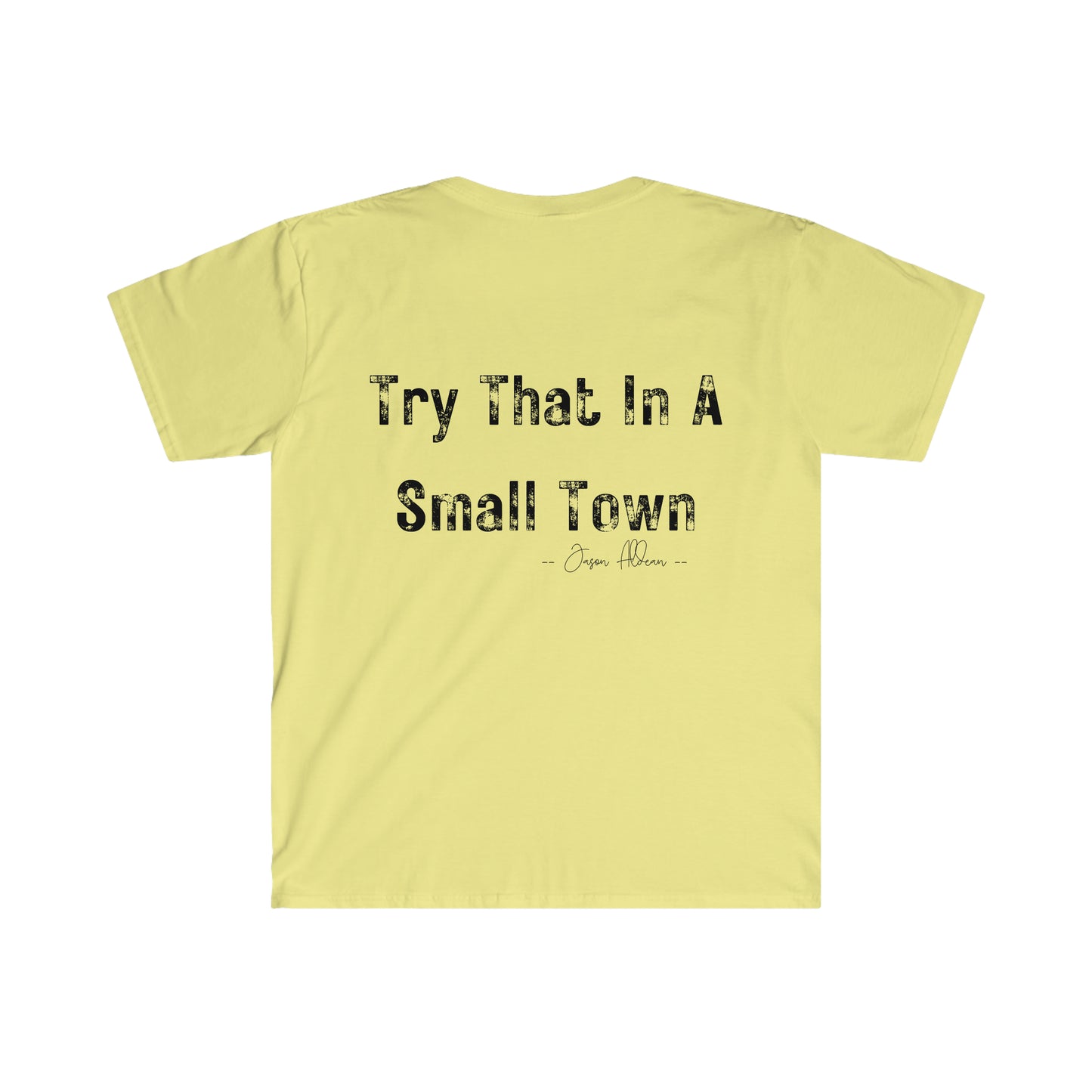 Jason Aldean "Try That In A Small Town" Inspired T-Shirt