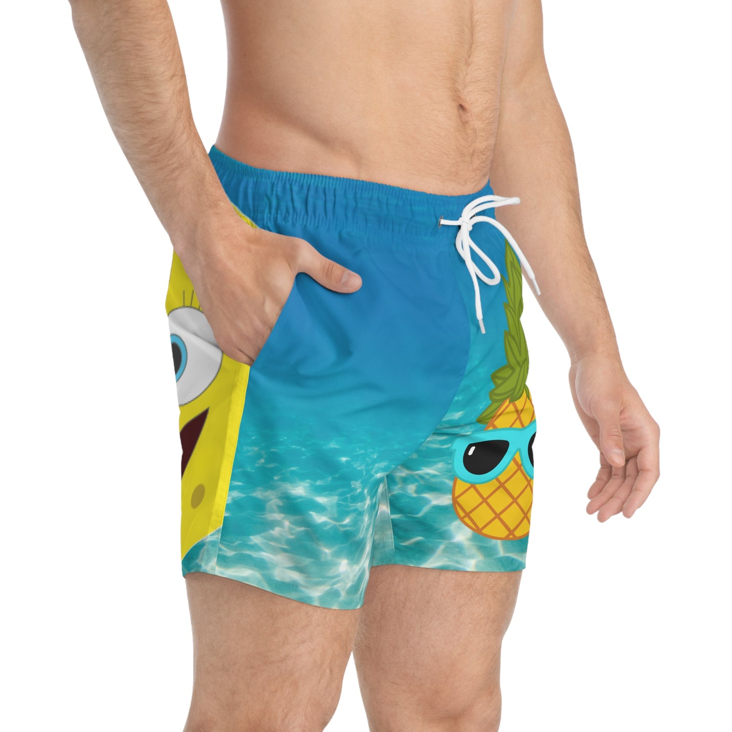 Pineapple Paradise Splash Shorts