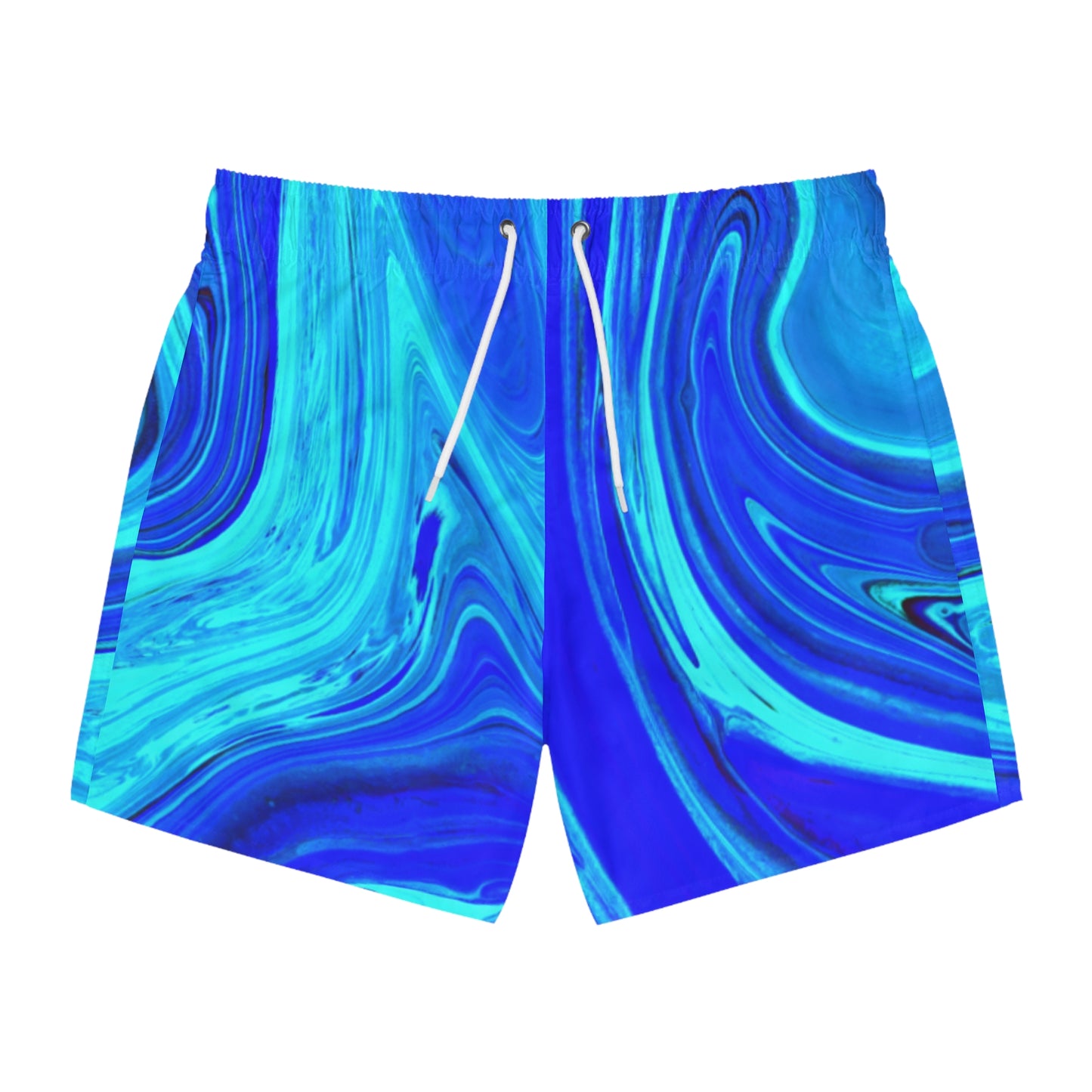 Aqua Chic Splash-Ready Swim Trunks