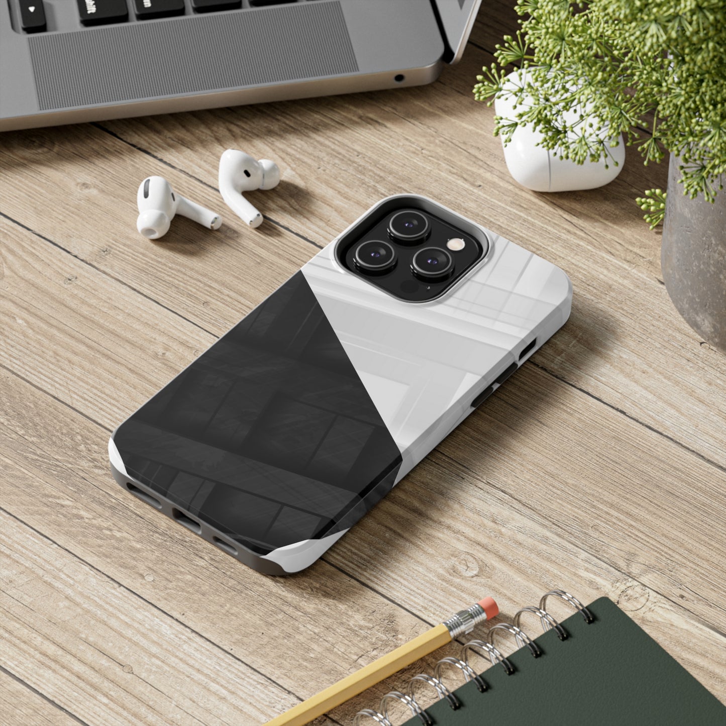 Monochrome Majesty: Black & White Phone Cases