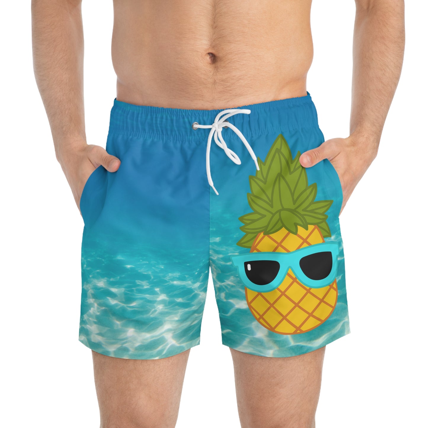 Pineapple Paradise Splash Shorts