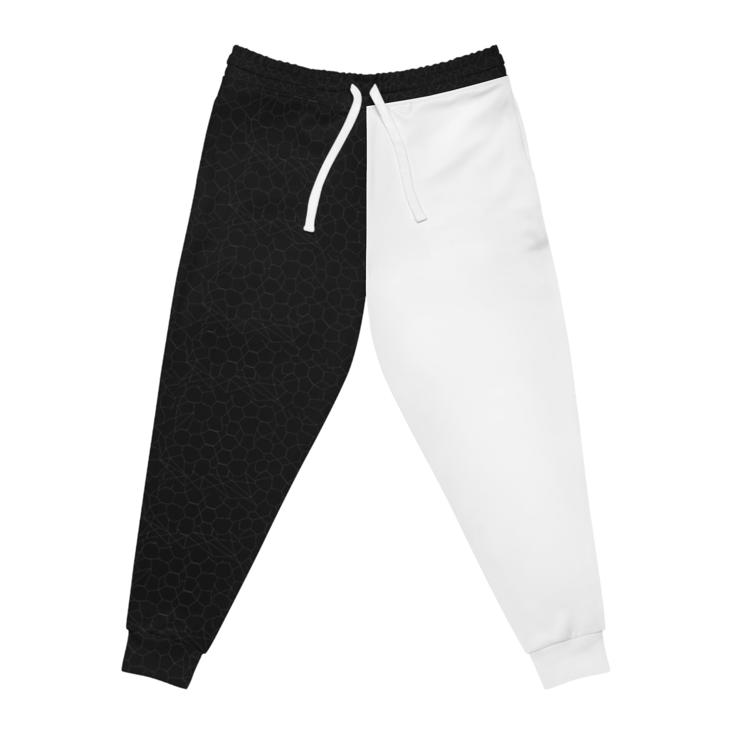 Monochrome Elegance: Black & White Fusion Pants