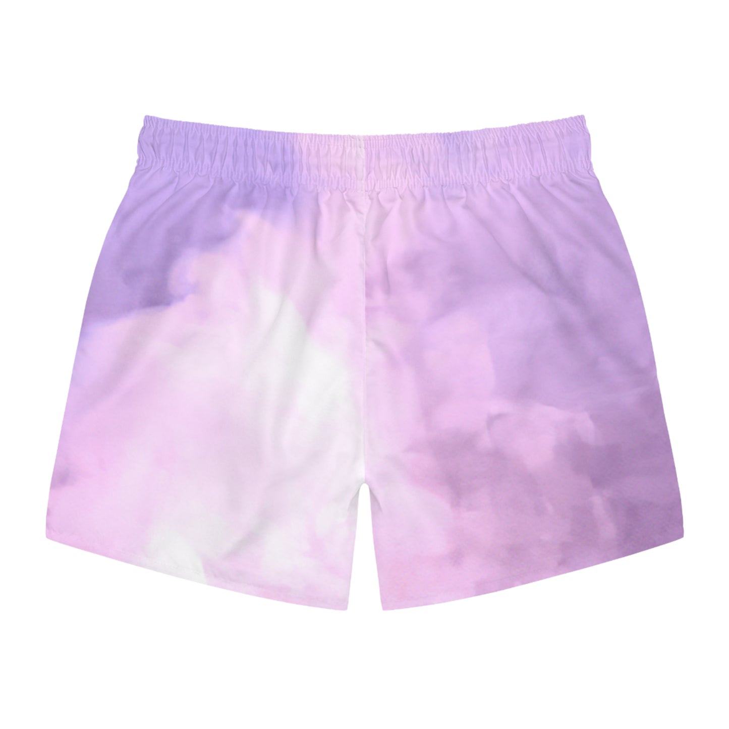 LuxeSplash Purple & Pink Paradise Swim Trunks